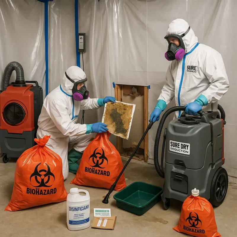 Contaminated Water Handling Protocols process in Morrow, OH
