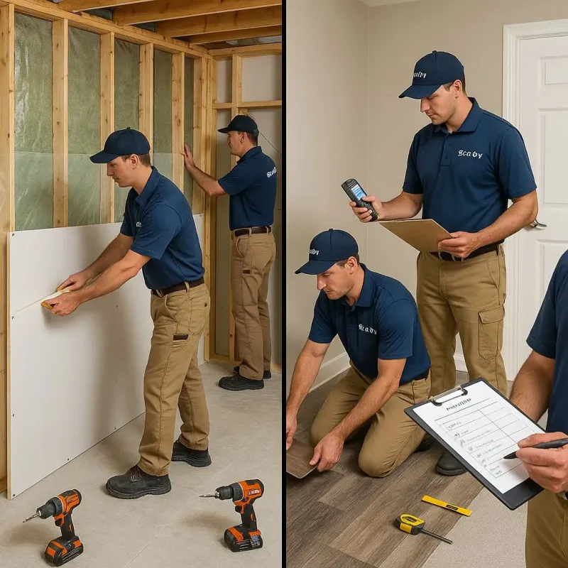 Repairs and Reconstruction process in Morrow, OH