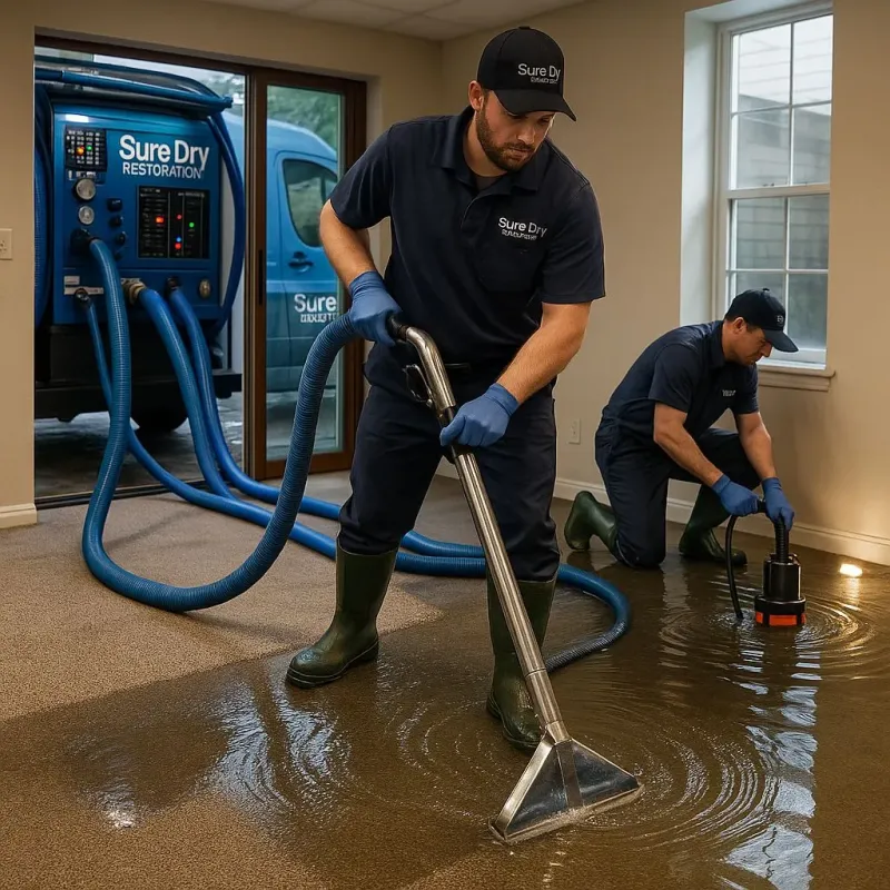 Water Extraction and Removal process in Morrow, OH
